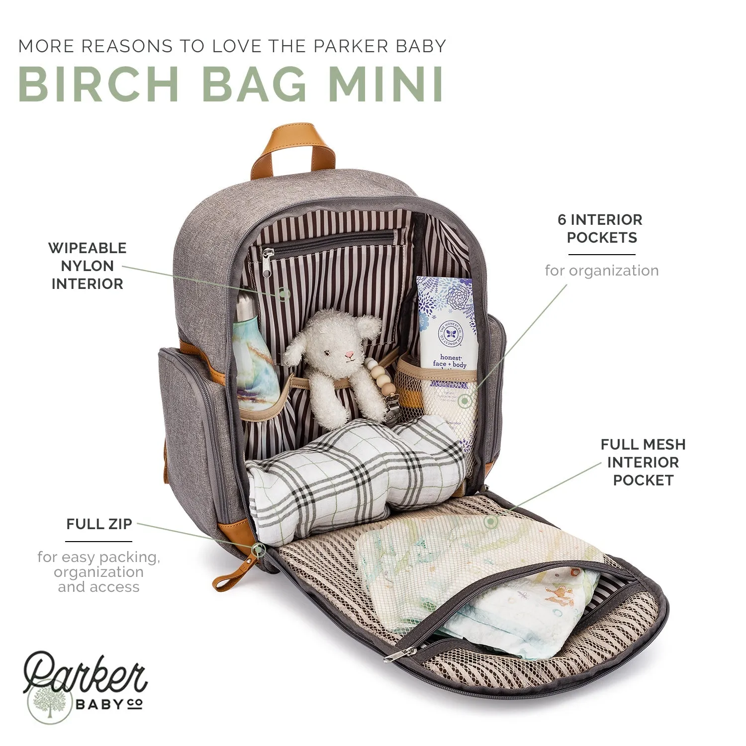 Birch Bag Mini - Diaper Backpack