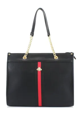 BLACK BEE LOGO TOTE BAG