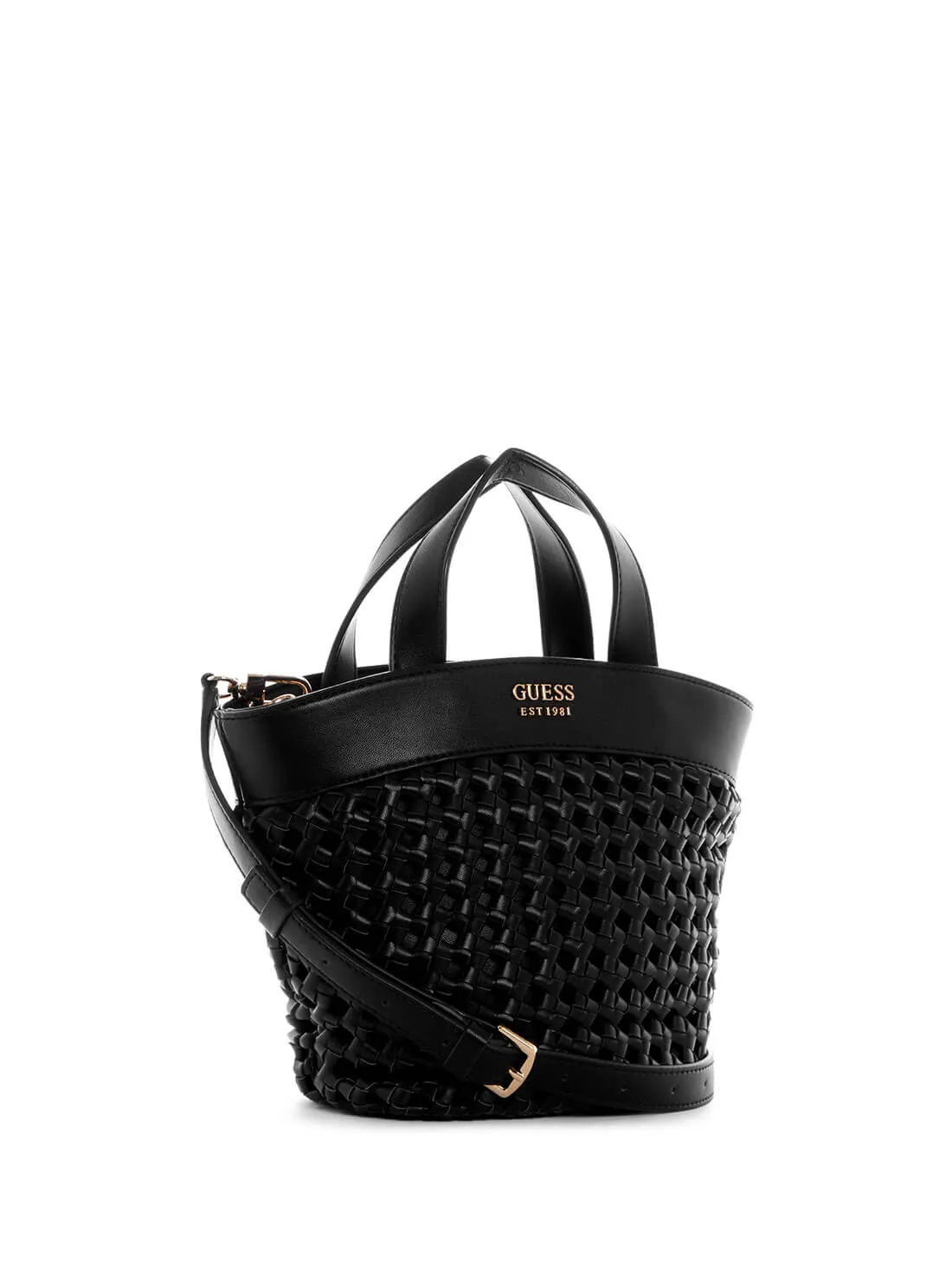 Black Sicilia Mini Tote Bag