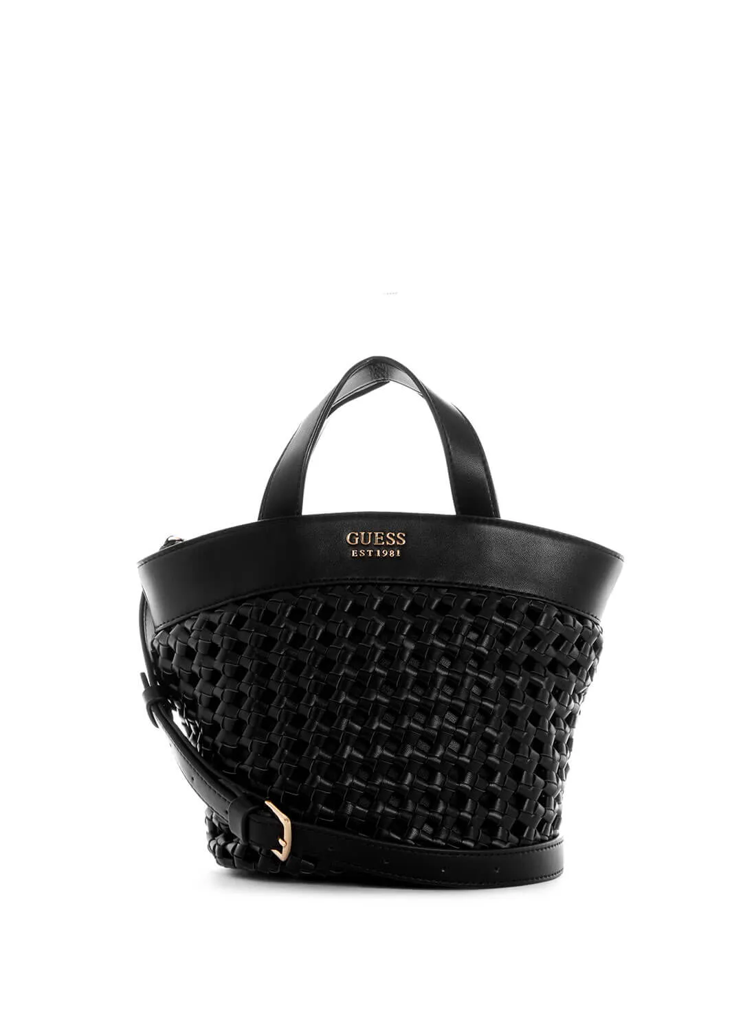 Black Sicilia Mini Tote Bag