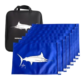 Blue Marlin Fishing Flag Pack