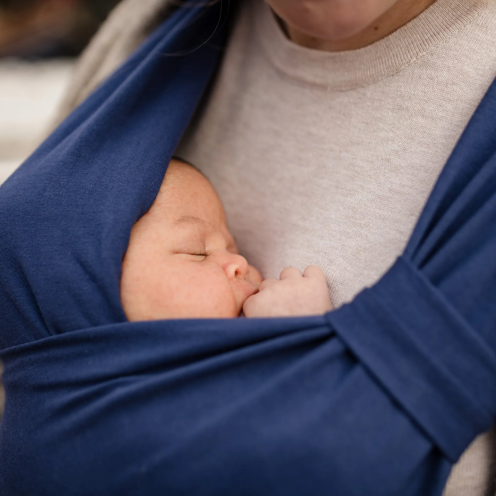 Boba Bliss Hybrid Buckle Wrap Carrier - Navy