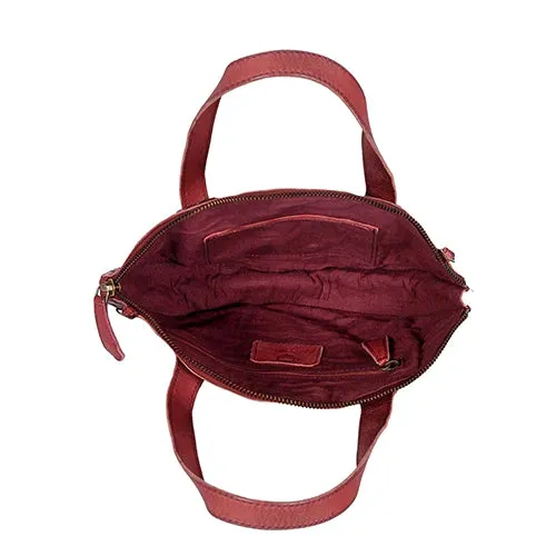 Bordeaux Distressed Rivet Sling