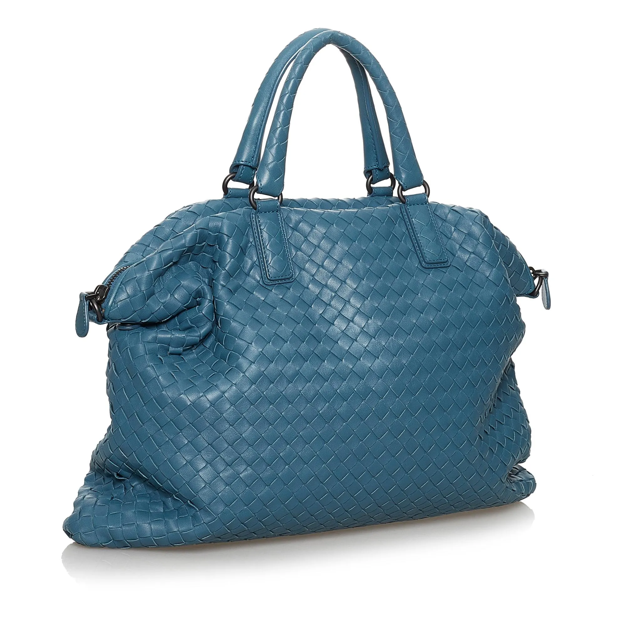 Bottega Veneta Intrecciato Nappa Convertible Bag (SHG-29924)