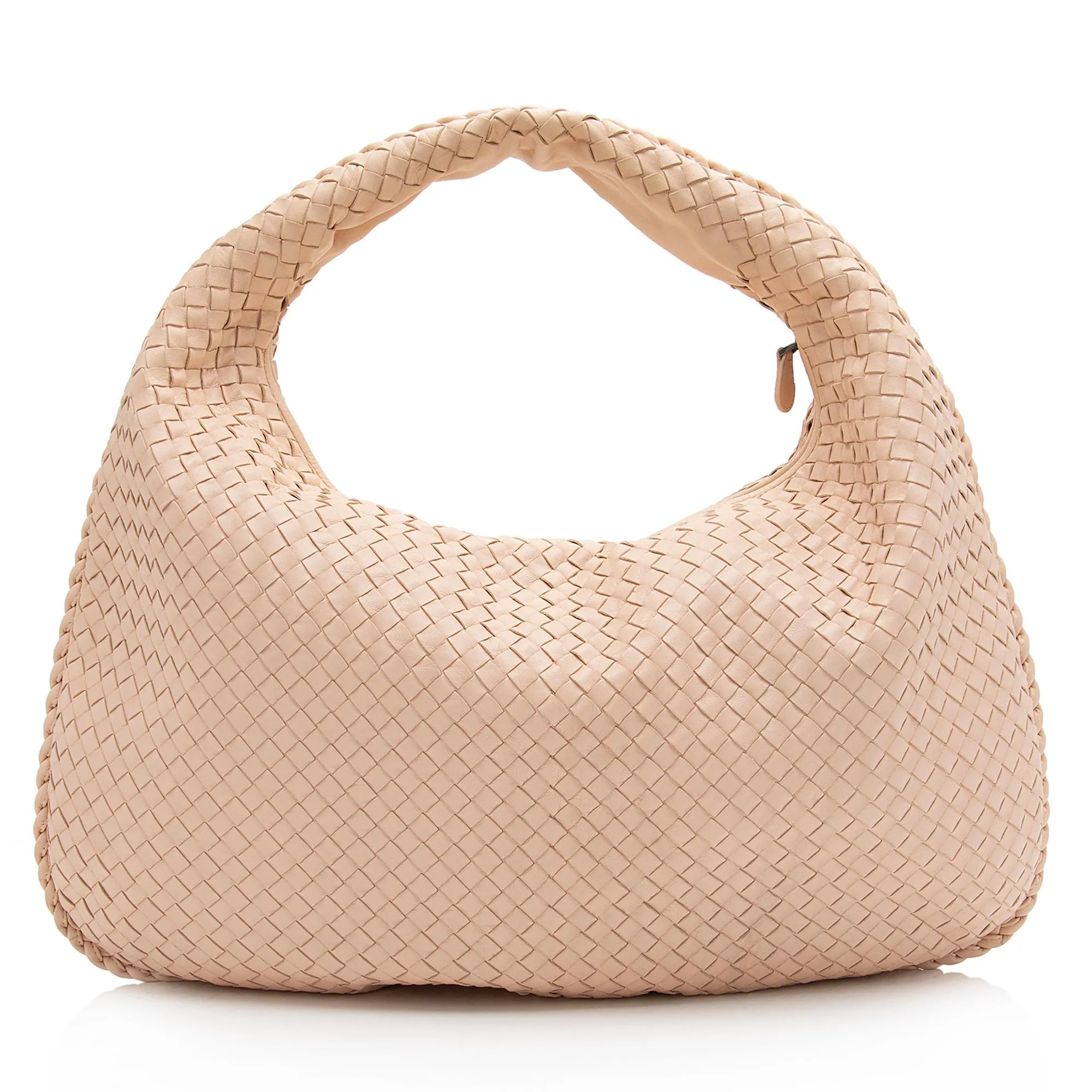 Bottega Veneta Intrecciato Nappa Leather Maxi Hobo (SHF-23689)