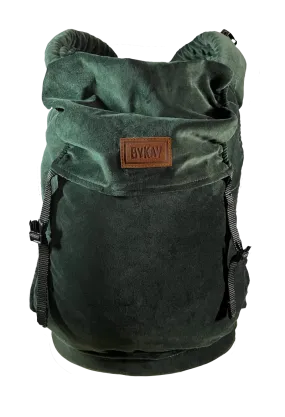 ByKay Draagzak Click Carrier Classic Velvet Bottle Green*