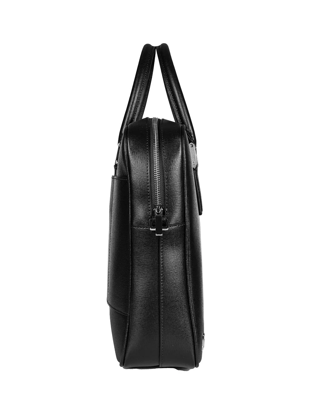 Calfskin Laptop Bag Black