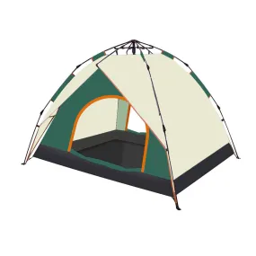 Camping dome tent is suitable for 2/3/4/5 people Waterproof Spacious Portable Backpack