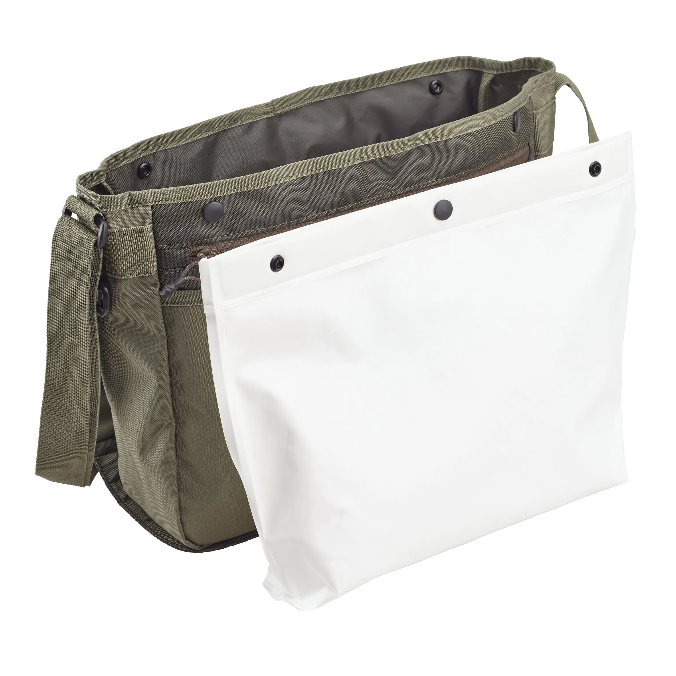 Caperlan fishing bag, khaki/dark khaki