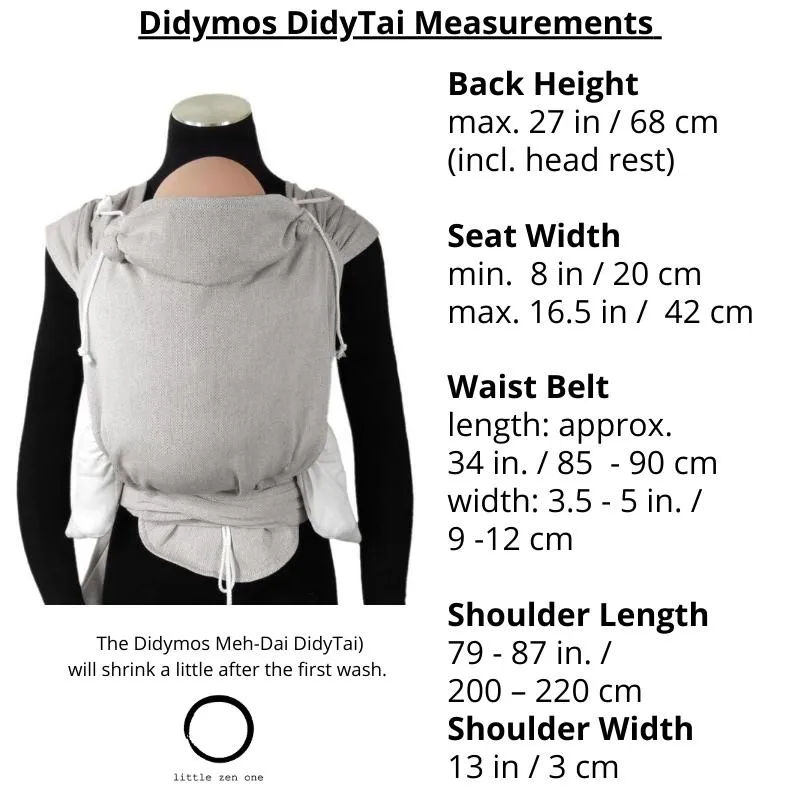 Carrying Connects DidyTai Mei Tai by Didymos