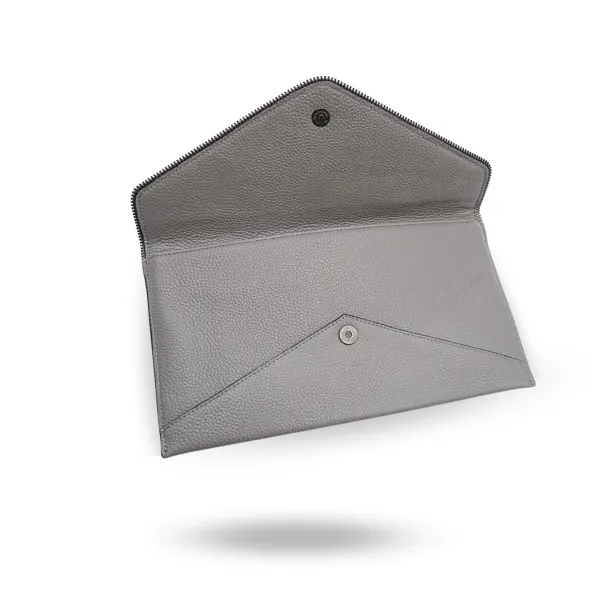 CASTLECRAG - Grey Genuine leather Clutch