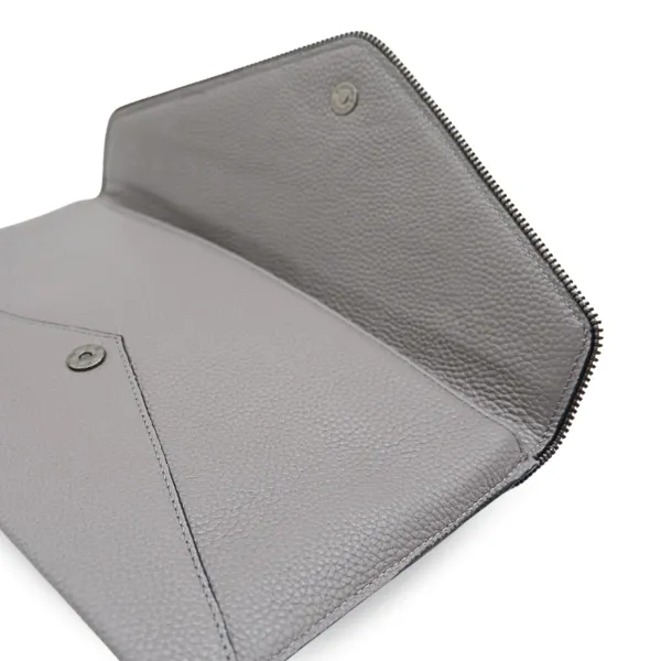 CASTLECRAG - Grey Genuine leather Clutch