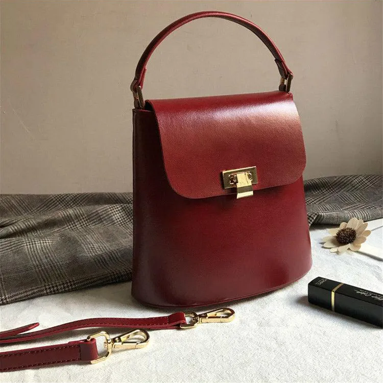 Chic Womens Leather Crossbody Bags Leather Handbags for Women