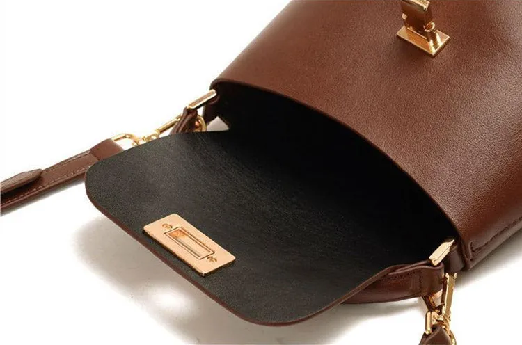 Chic Womens Leather Crossbody Bags Leather Handbags for Women