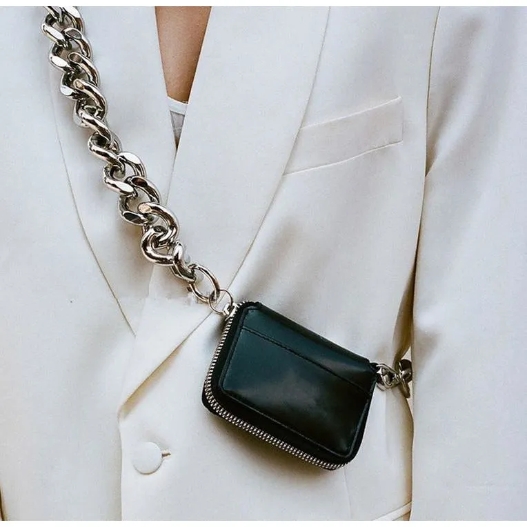 Chunky Chain Cross Body Bag