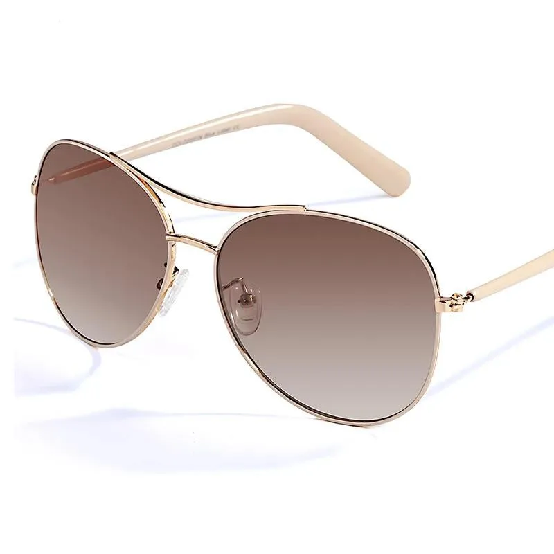 Classic Fashion Gold Frame Sunglasses