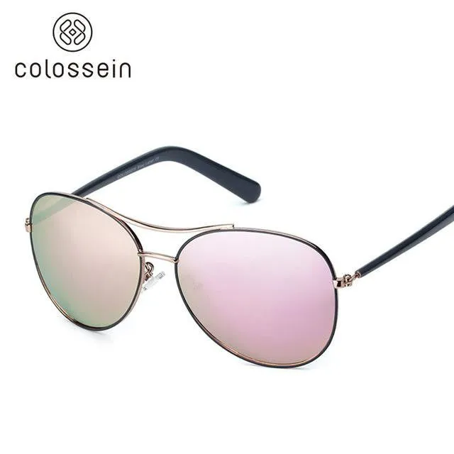 Classic Fashion Gold Frame Sunglasses