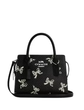 Coach Andrea Carryall Bag With Bow Print