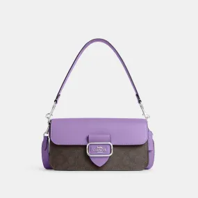 Coach Outlet Morgan Shoulder Bag In Signature Canvas