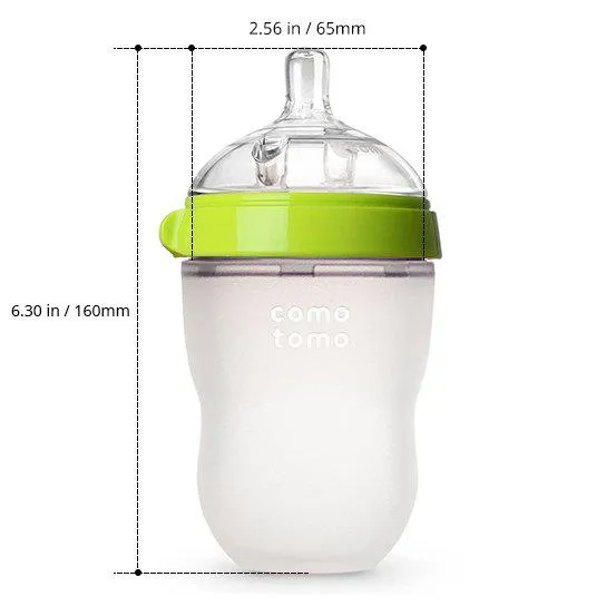 Como Tomo Silicone Baby Bottle