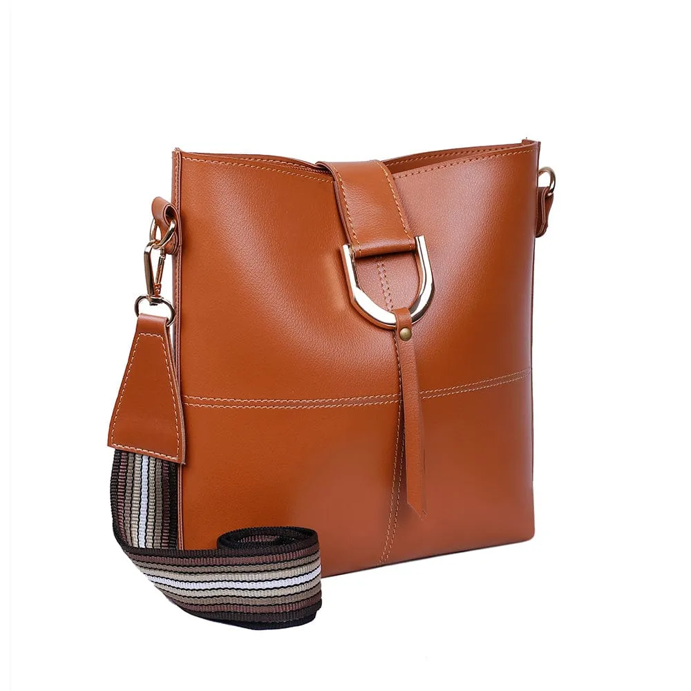 Compact Crossbody Brown