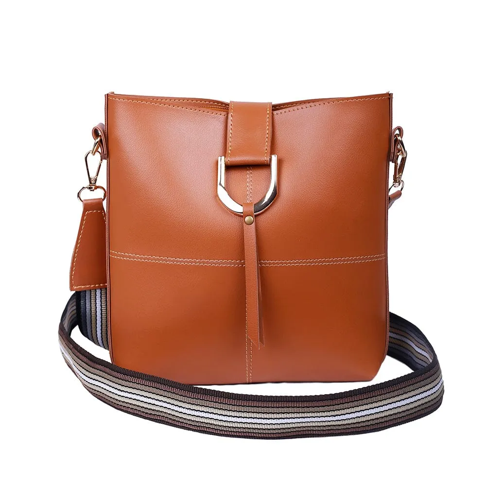 Compact Crossbody Brown