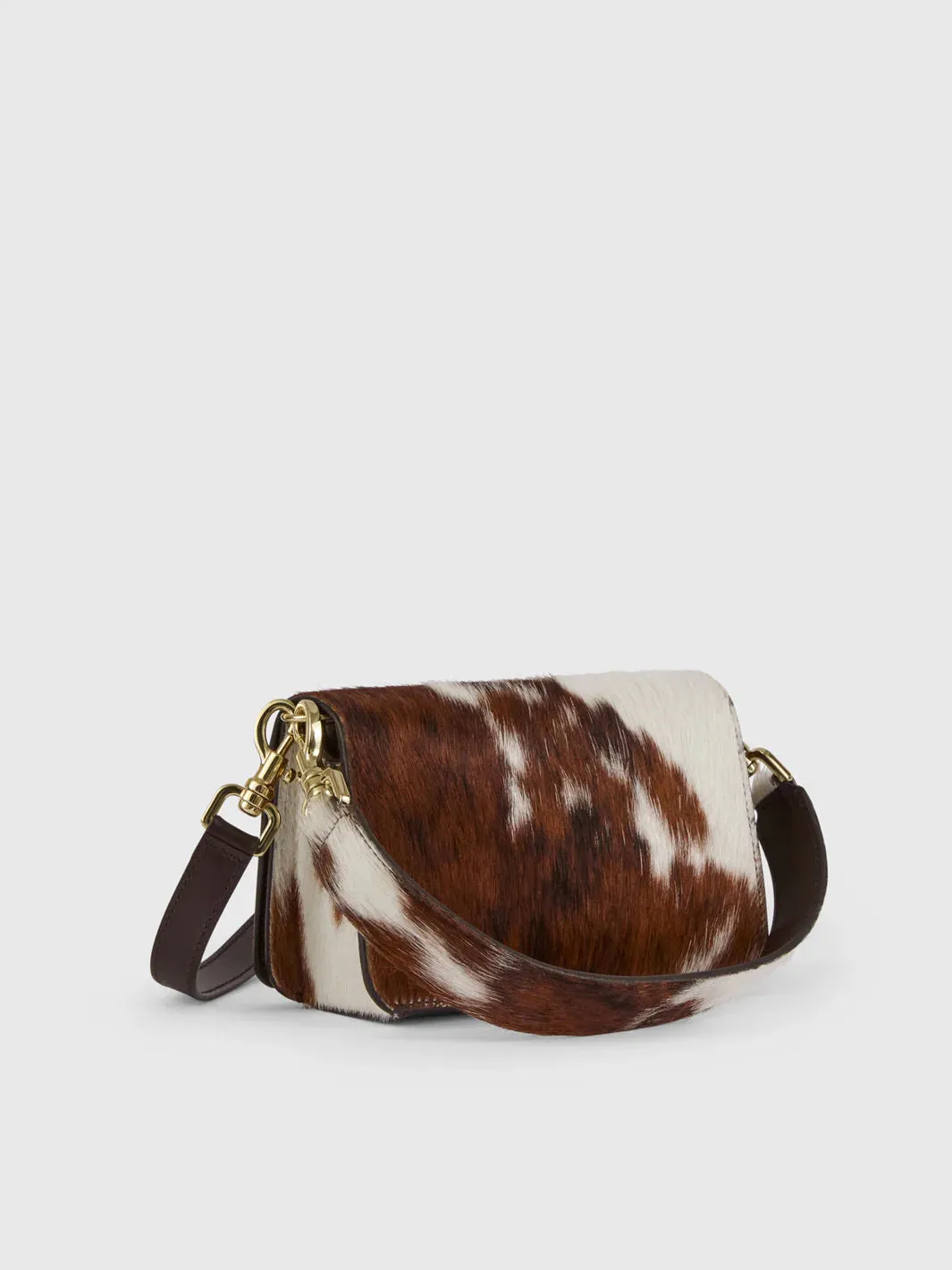 Corsina Cow Print Crossbody Bag