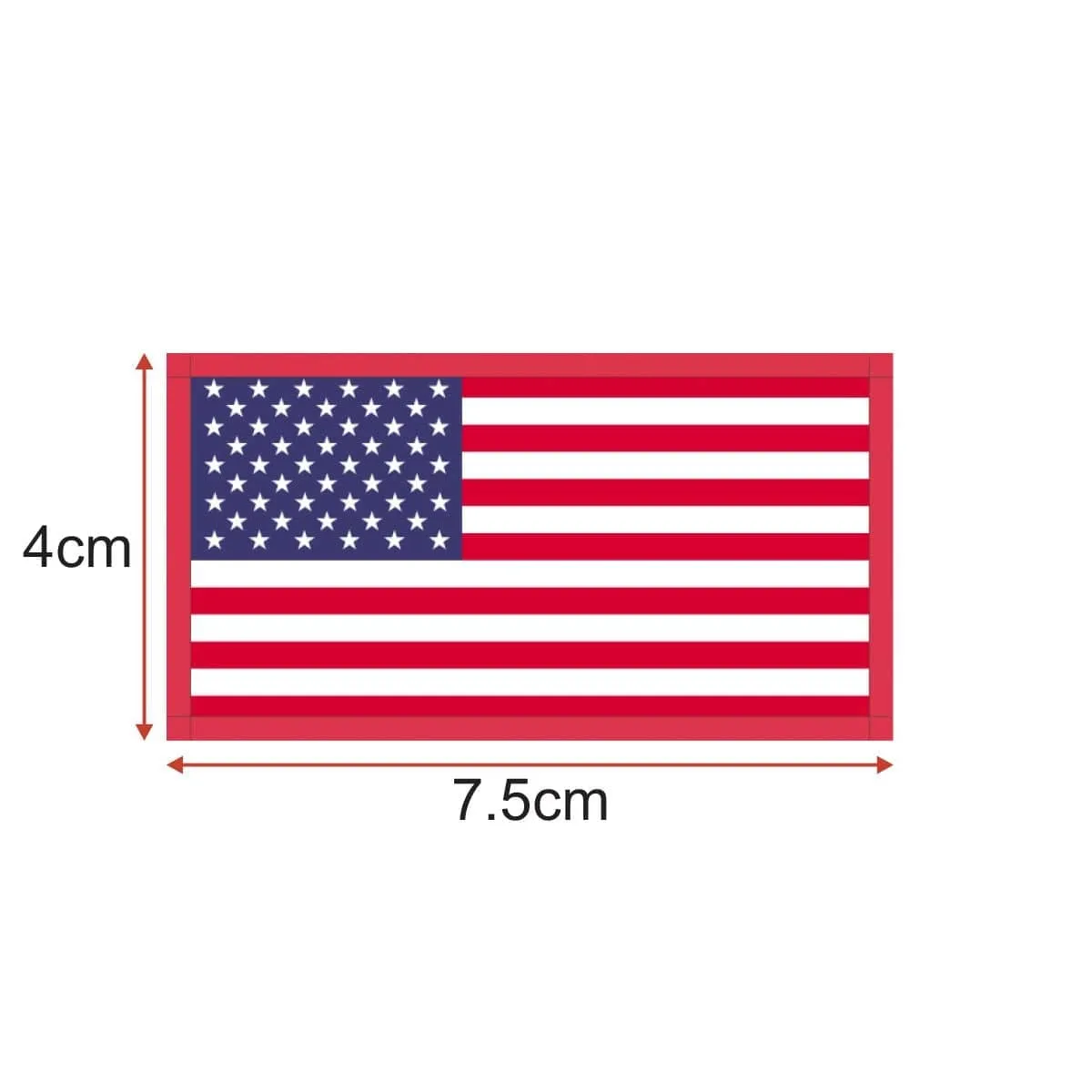 Country Flag Patches