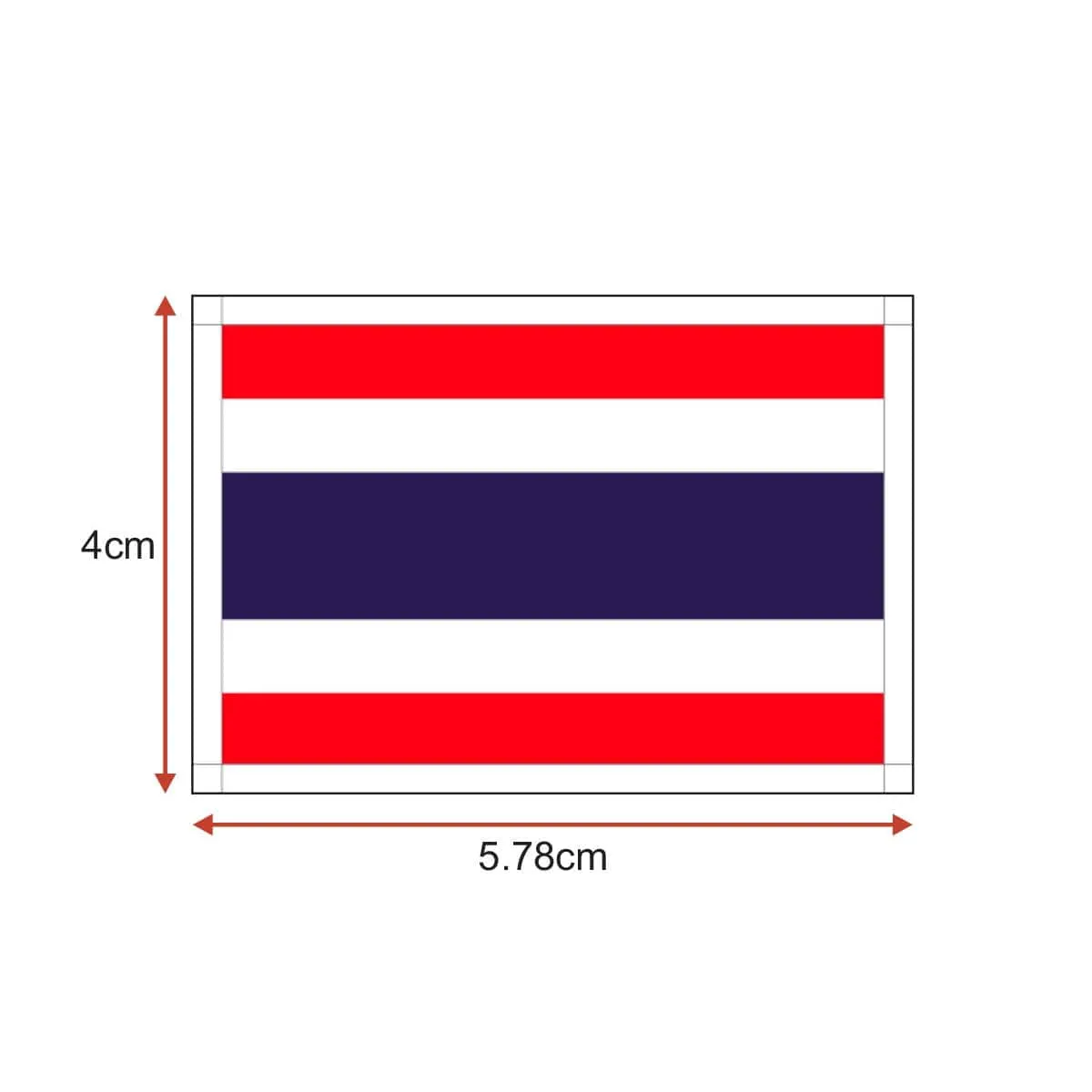 Country Flag Patches