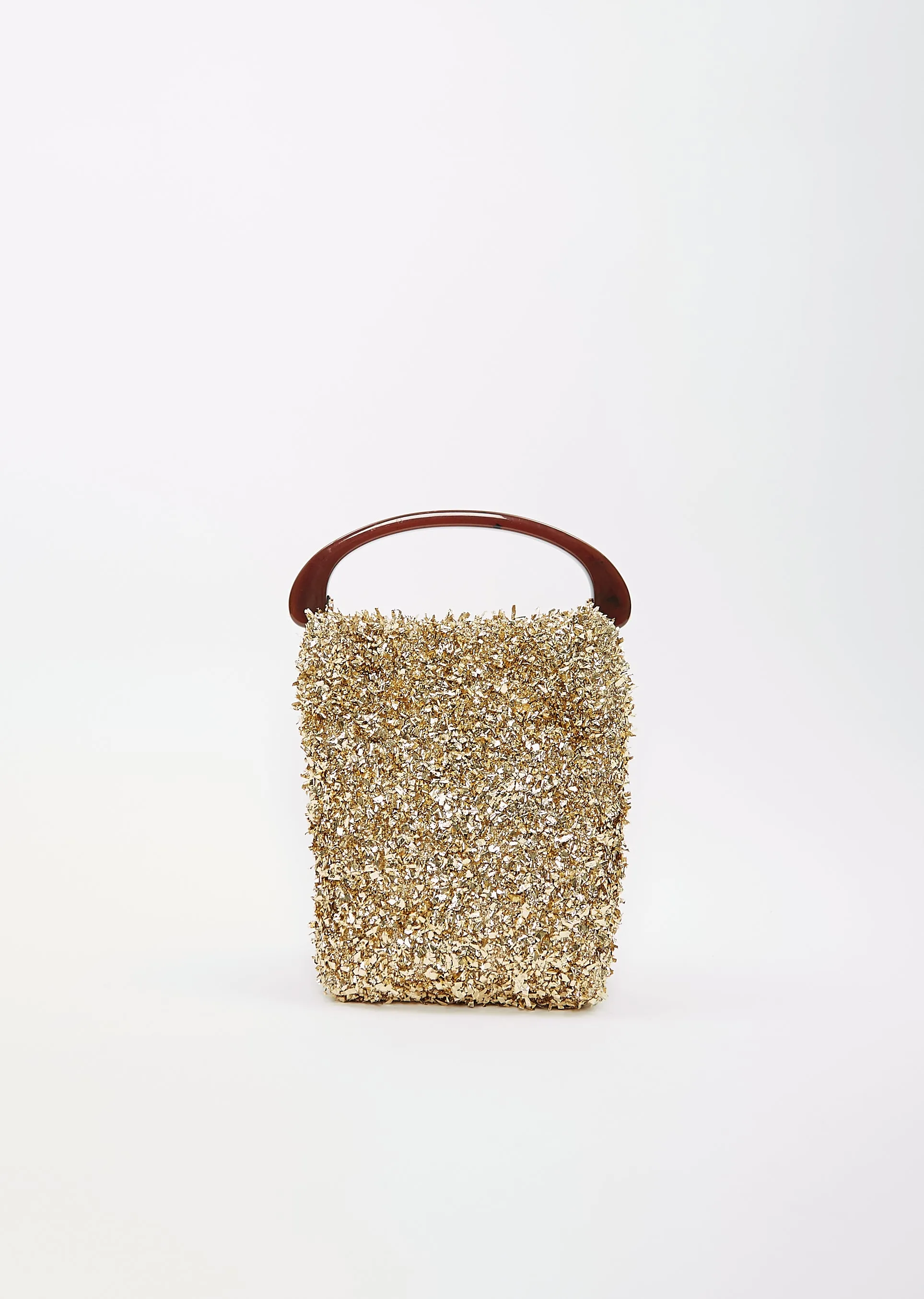 Crossbody Crisp Bag — Gold