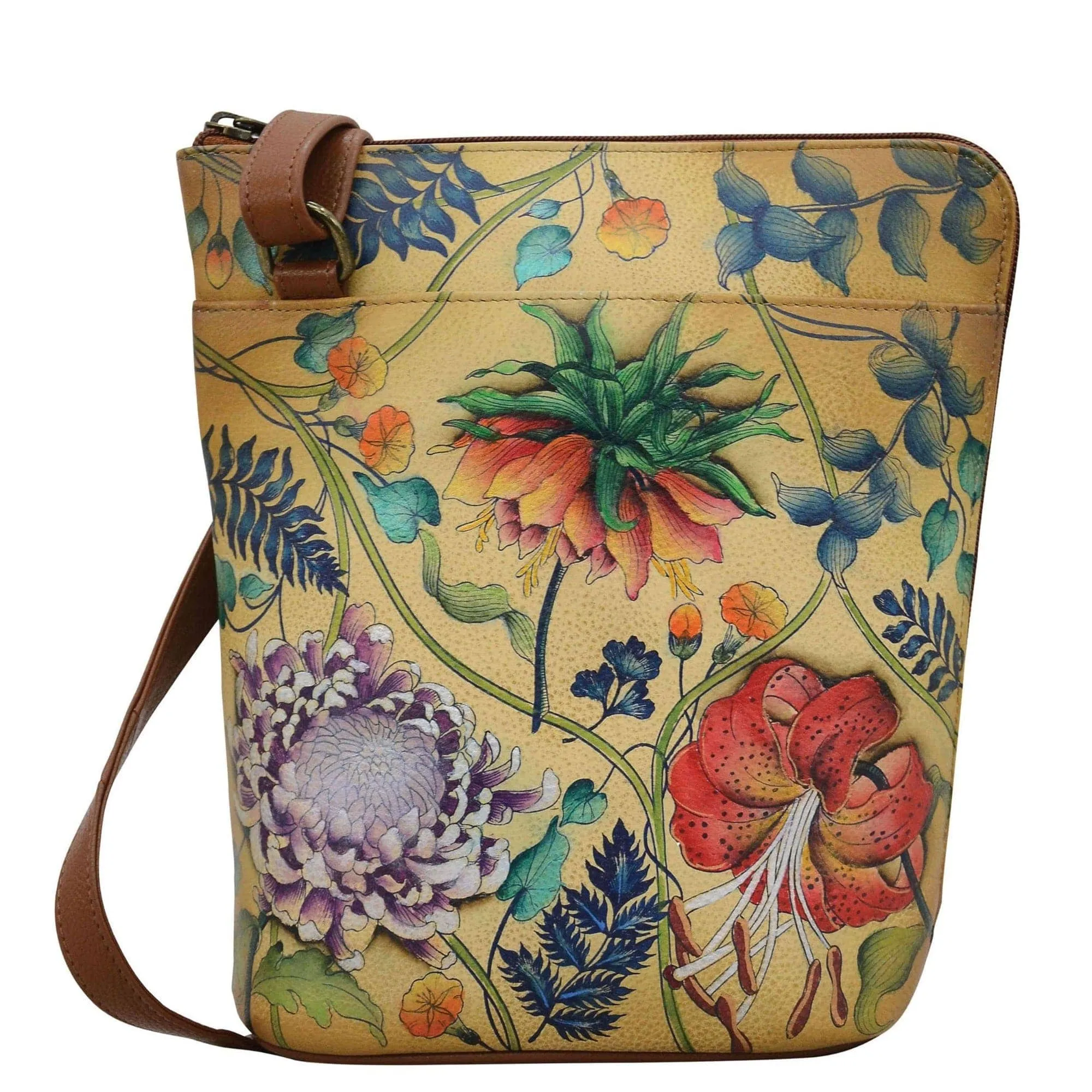 Crossbody Organizer Flowers