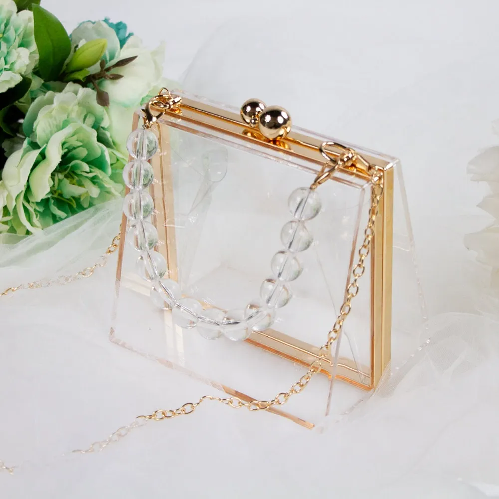 Custom Bachelorette Clear Purse