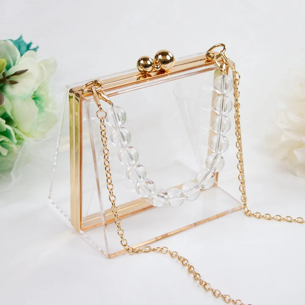 Custom Bachelorette Clear Purse