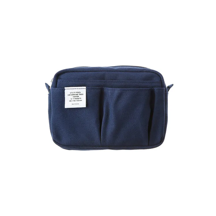 Delfonics Utility Pouch - Small Size / Dark Blue - , Delfonics Inner Carrying Bag S Size