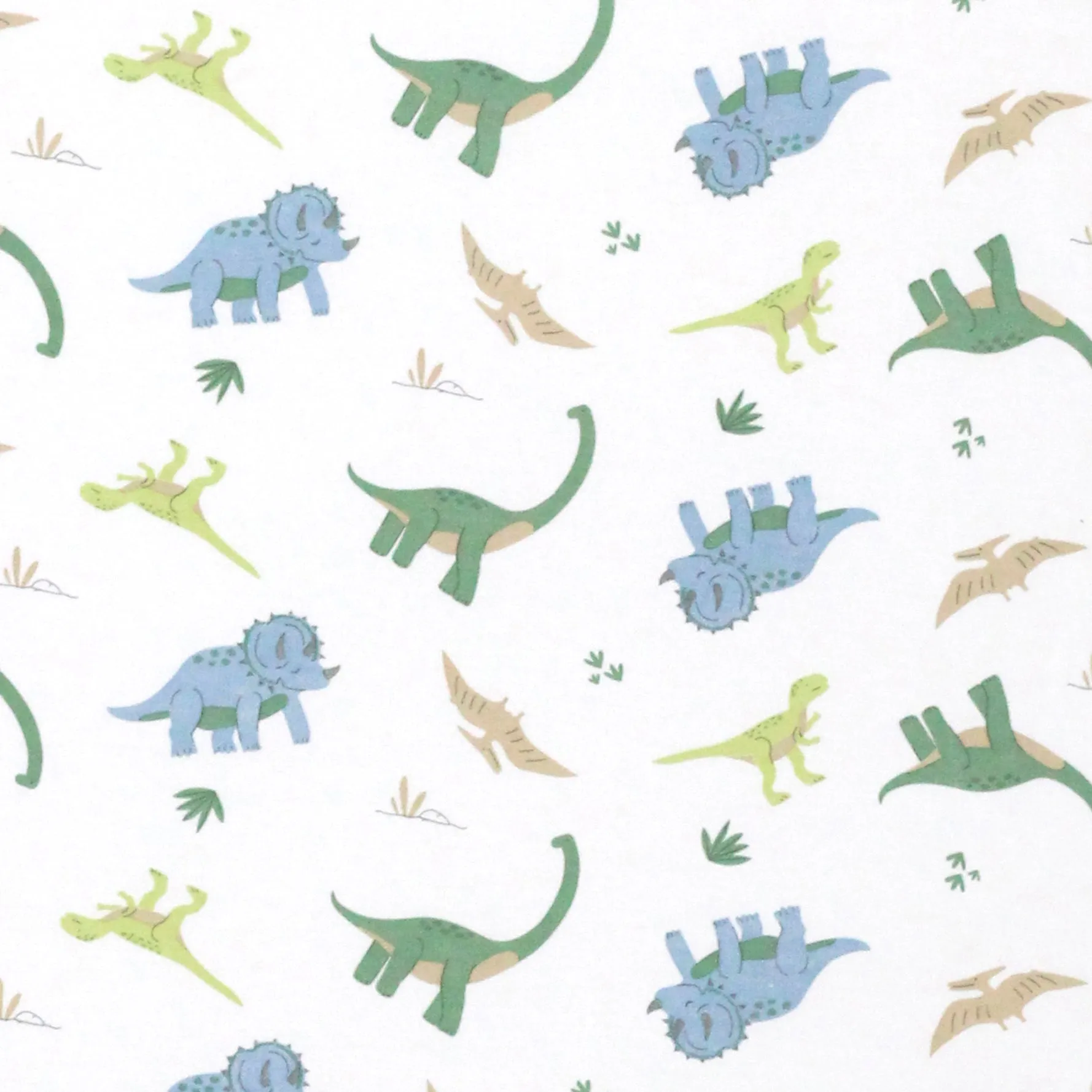 Dino World Printed Zipper Footie |  Baby Boy