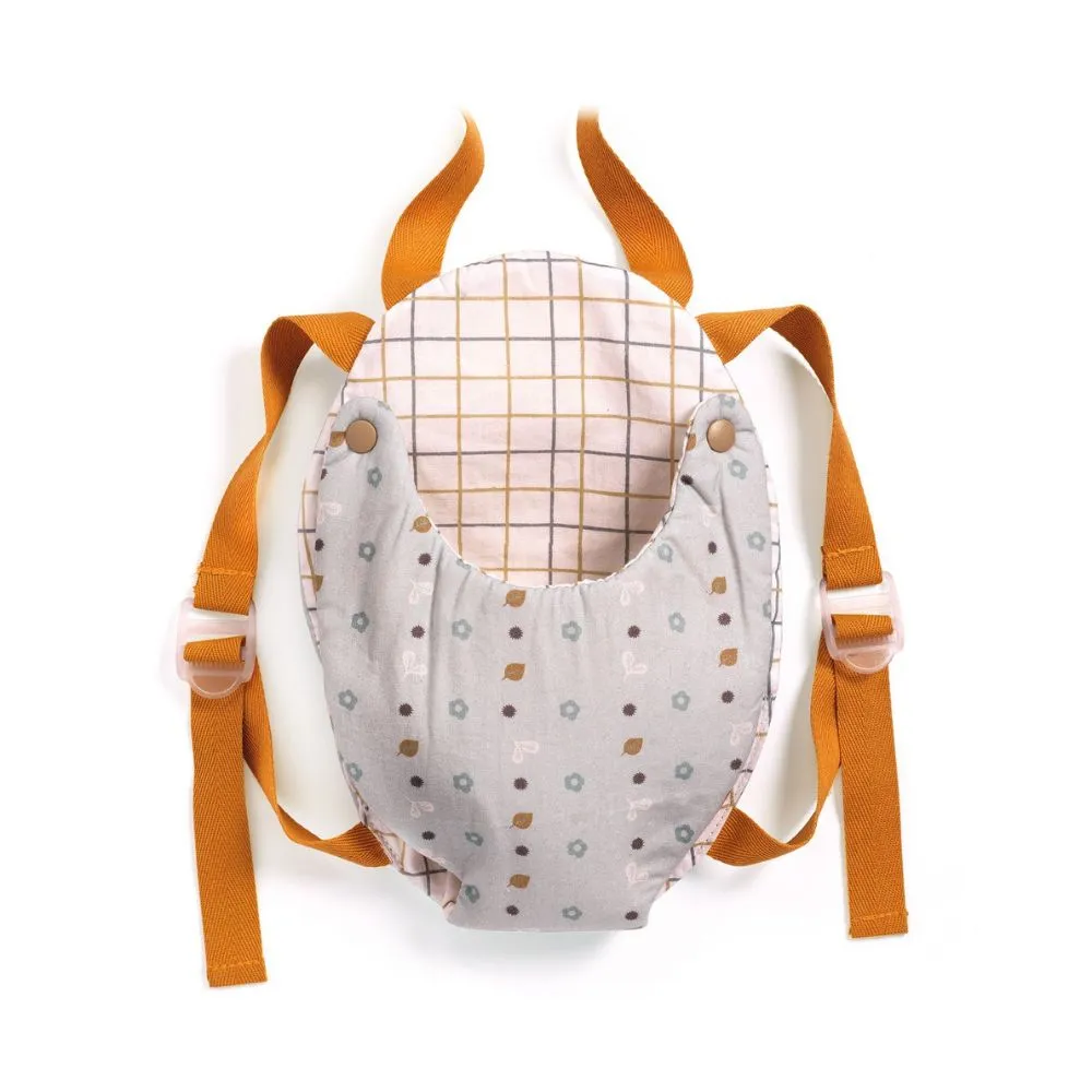 Djeco Pomea - Baby Carrier Blue Gray