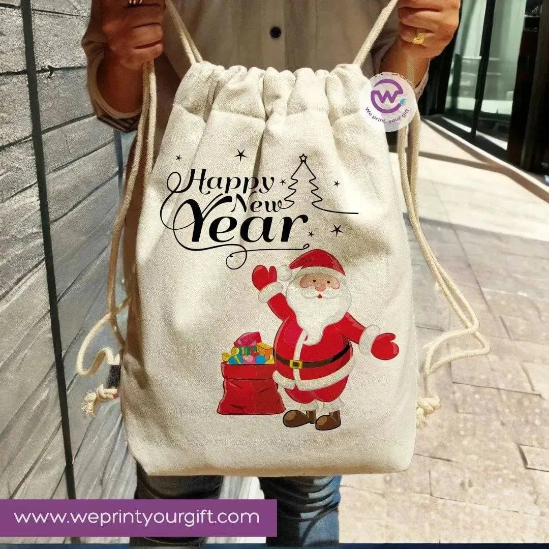 Drawstring Bag -Christmas-B