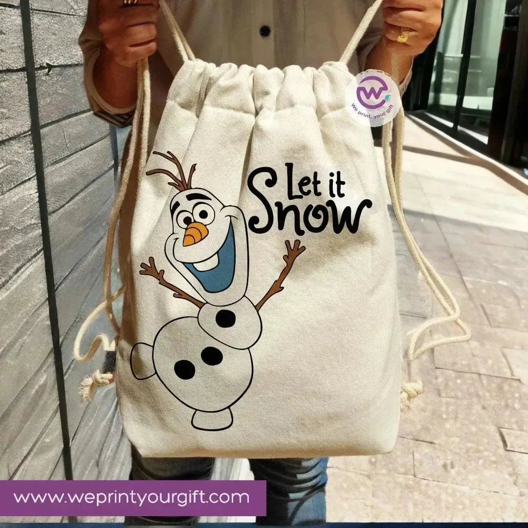 Drawstring Bag -Christmas-B