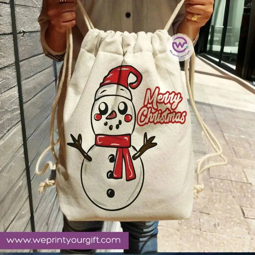 Drawstring Bag -Christmas-B