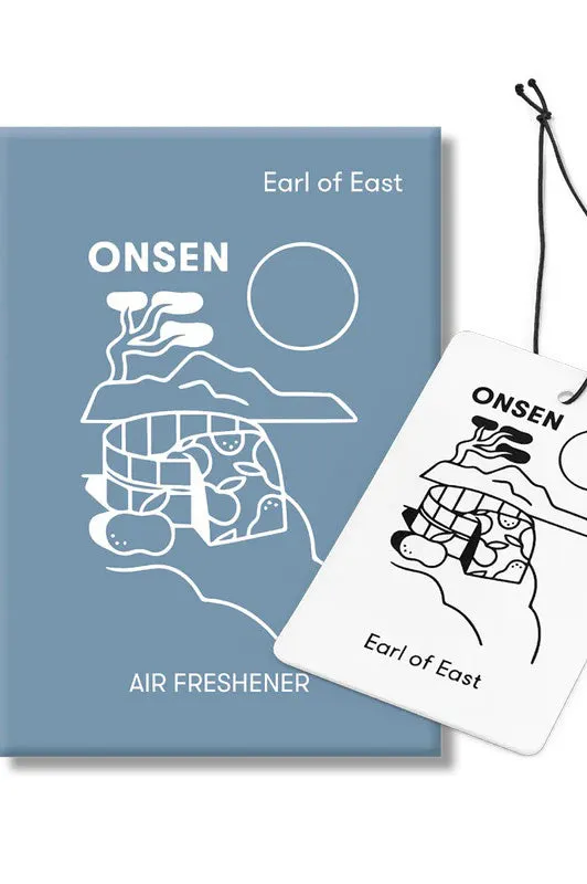 Earl of East Onsen Air Freshener