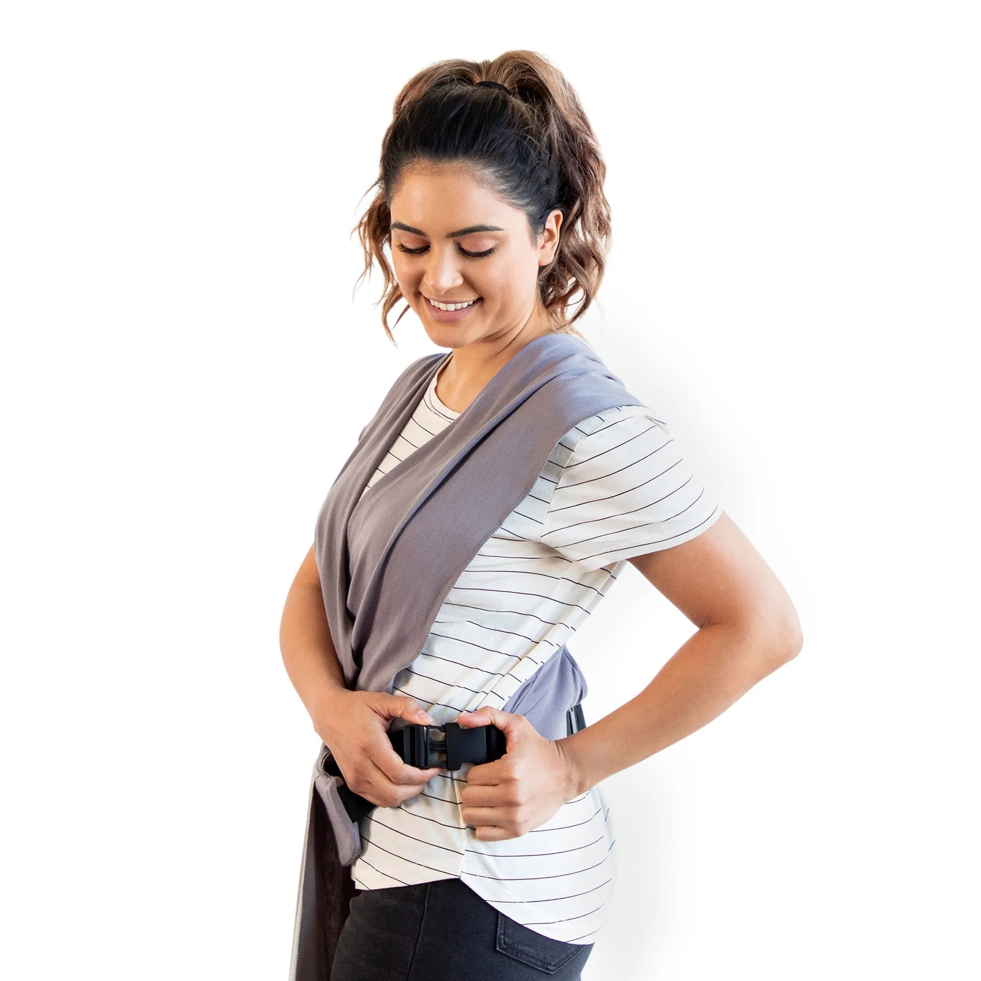 Easy-Wrap Baby Carrier - Smoked Pearl