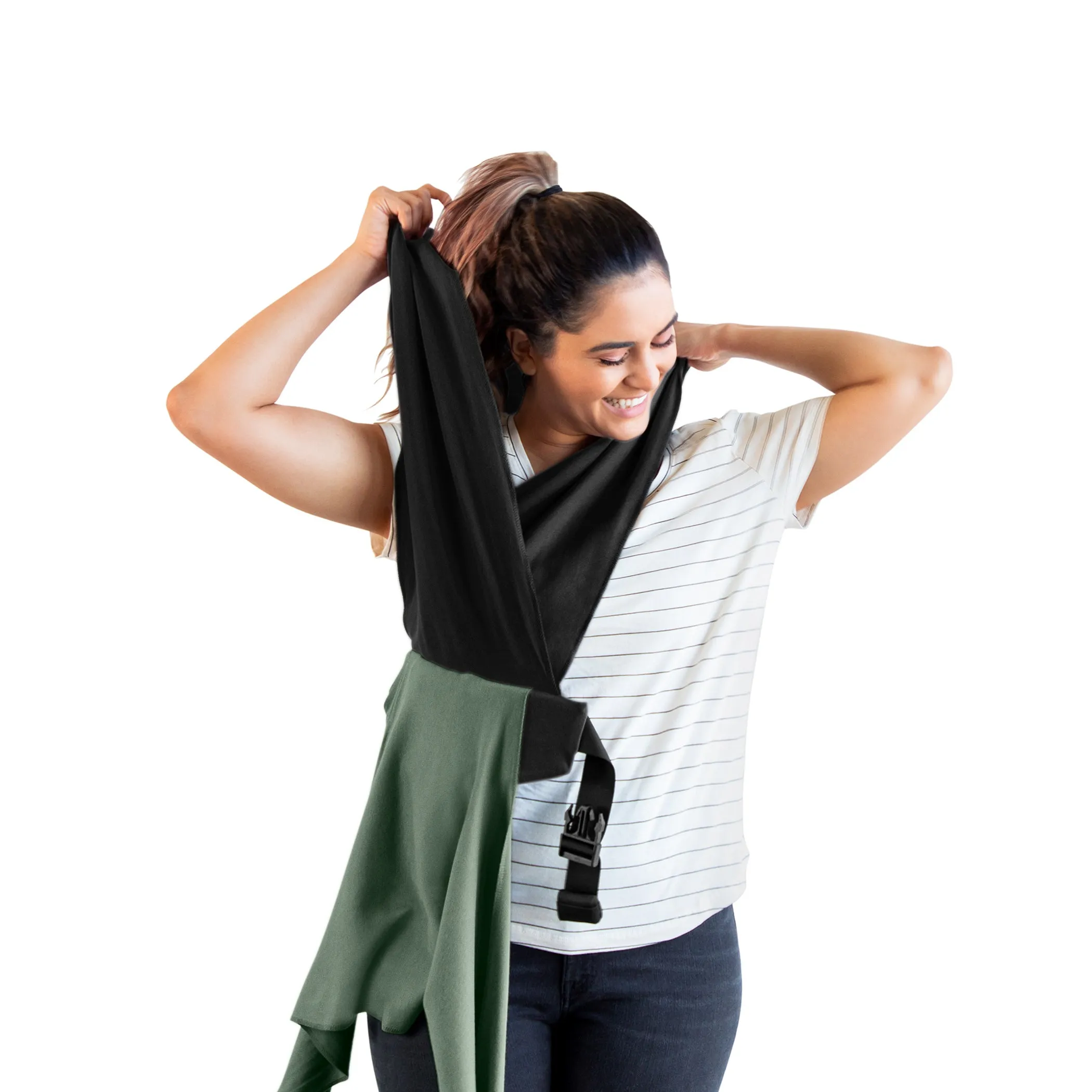 Easy Wrap Carrier - Olive/Onyx