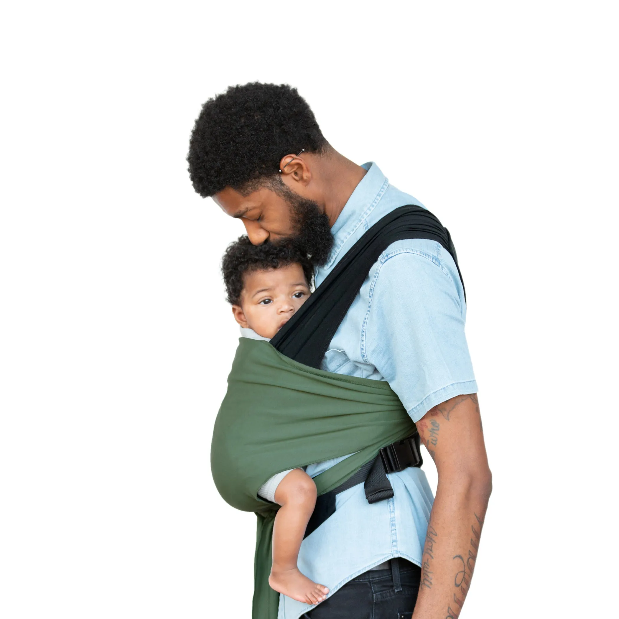 Easy-Wrap Carrier - Olive/Onyx