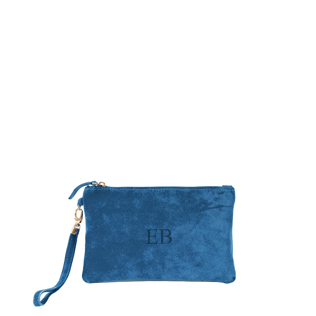 Emmy Boo Suede Luxe Clutch 22