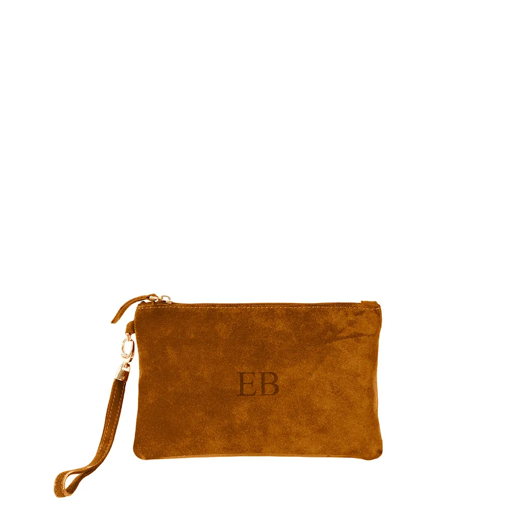 Emmy Boo Suede Luxe Clutch 22