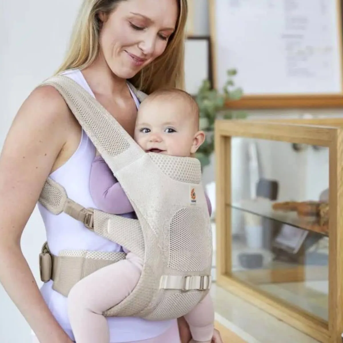 Ergobaby Aerloom Baby Carrier - Sandstone