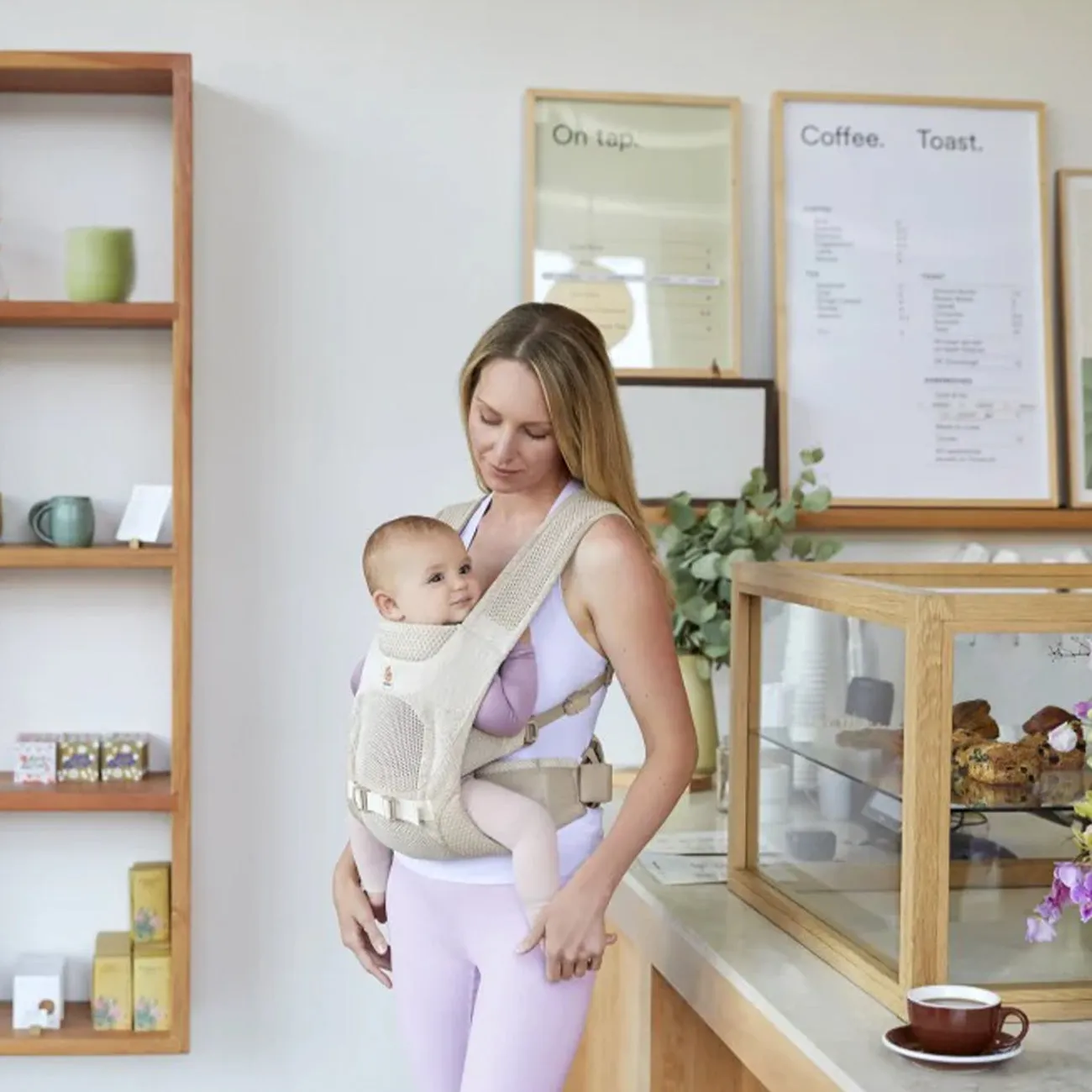 Ergobaby Aerloom Baby Carrier - Sandstone