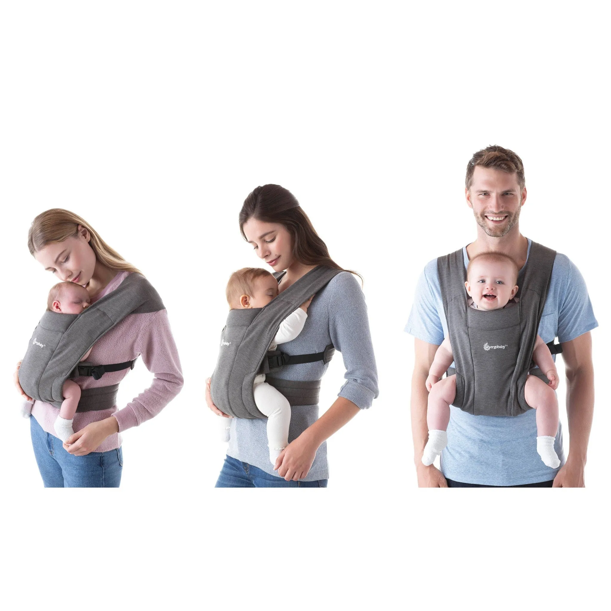 Ergobaby Embrace Newborn Carrier Soft Air Mesh - Blue