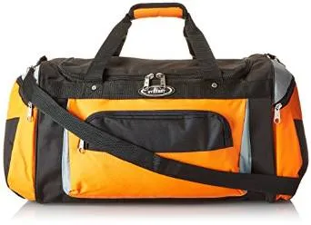 Everest-Deluxe Sports Duffel Bag  - Orange