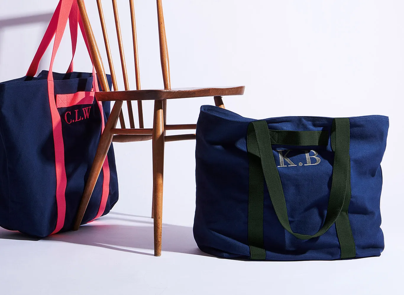 Everything Tote Bag - Navy / Khaki